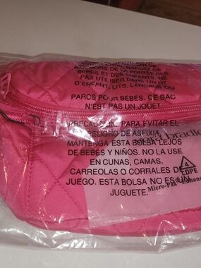 Vera Bradley Quilted Hot Pink Crossbody Bag